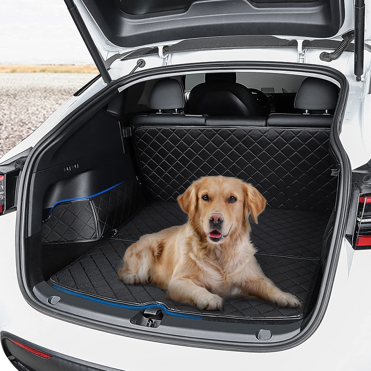 Topfit Tesla Model Y Cargo Liner Dog Car Seat Covers Protector (20% off