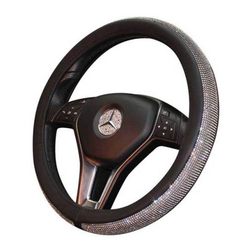 Swarovski Crystal Steering Wheel Cover - MOZNEX