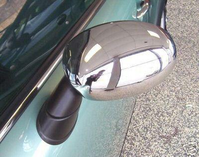 BMW MINI (00-05) Chrome Wing Mirror Covers One Cooper S