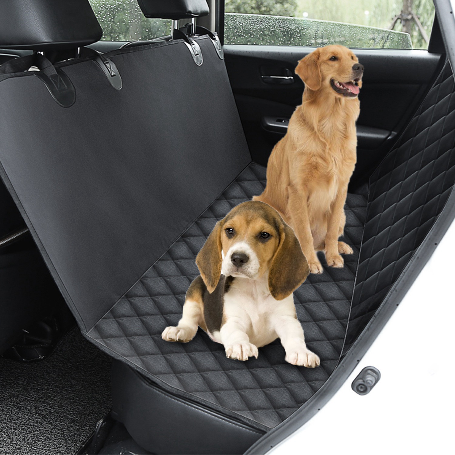 iMountek Waterproof Dog Car Seat Cover Scratchproof Pet Hammock