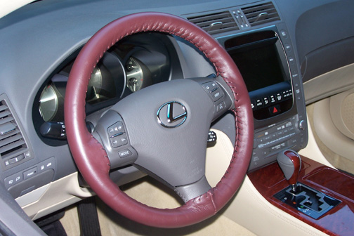 Leather Steering Wheel Cover - ClubLexus - Lexus Forum Discussion