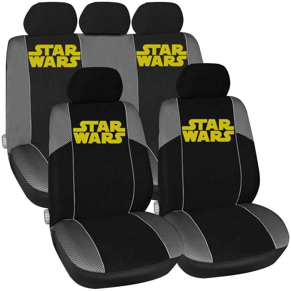 Star Wars Universal Lo-Back Double Seat Cover Set | Etsy