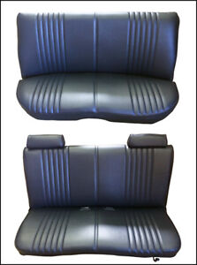 CHEVROLET MALIBU COMPLETE SET SEAT COVERS, FACTORY REPLACEMENT 1978