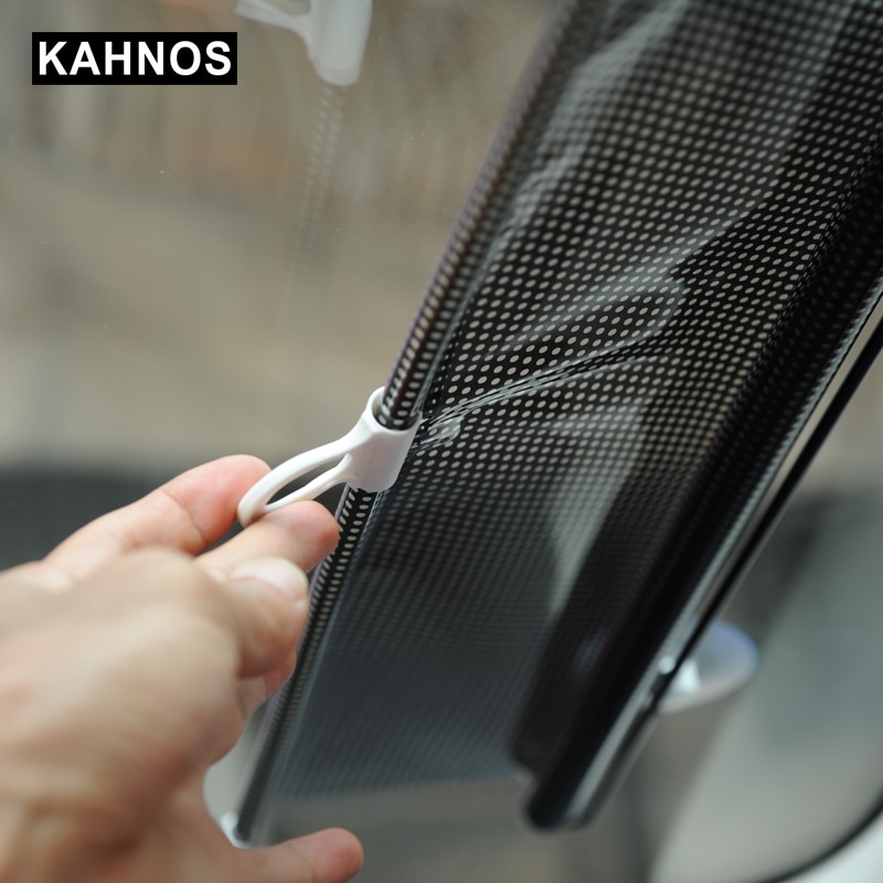 KAHNOS Universal Retractable Car Windshield Visor Sun Shade Auto Front