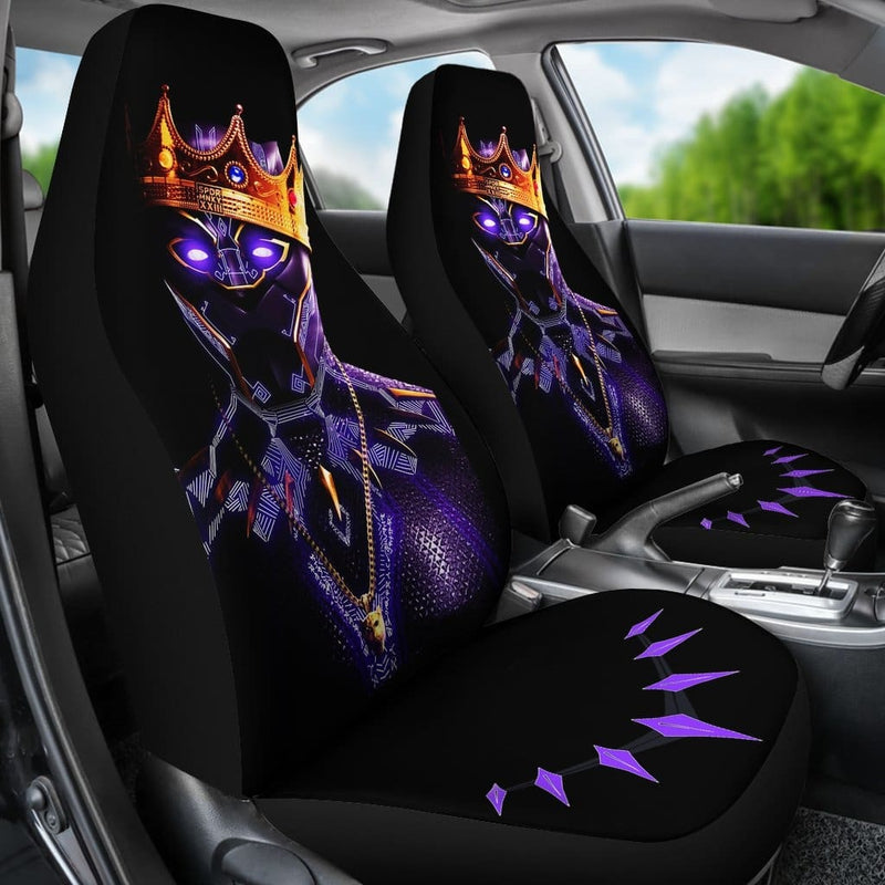 Black Panther King Car Seat Covers - Amazing Best Gift Idea