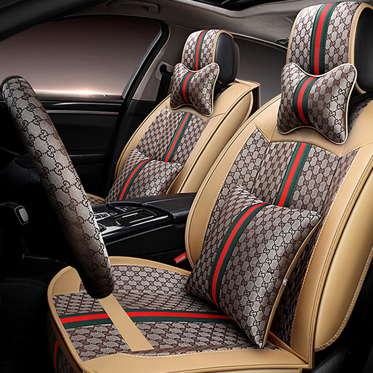 Gucci Car Seat Covers Ebay - $242.58 Classic Leather GUCCI Print Car