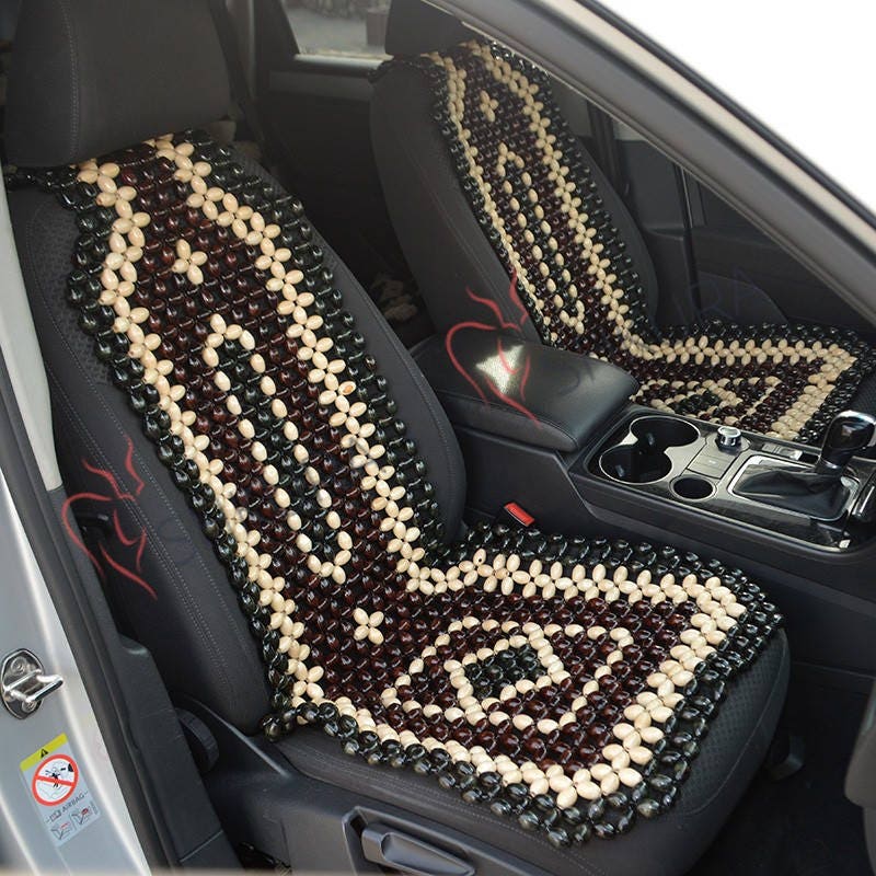 Beaded Car seat cover for car chair pads stool cover seat