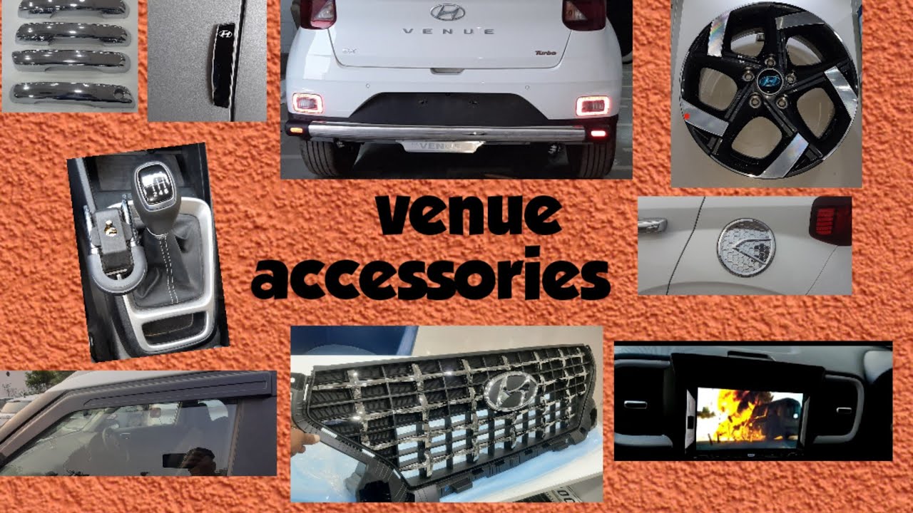 Hyundai Venue accessories genuine or non genuine - YouTube