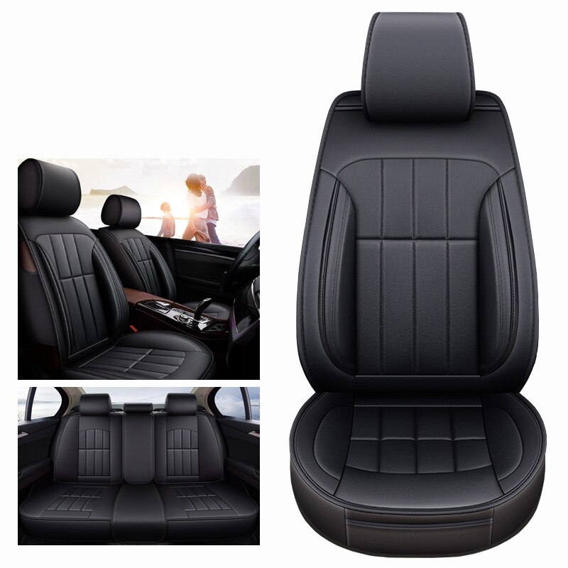 (Front+Rear) universal leather car seat cover for Audi all models a3 a8