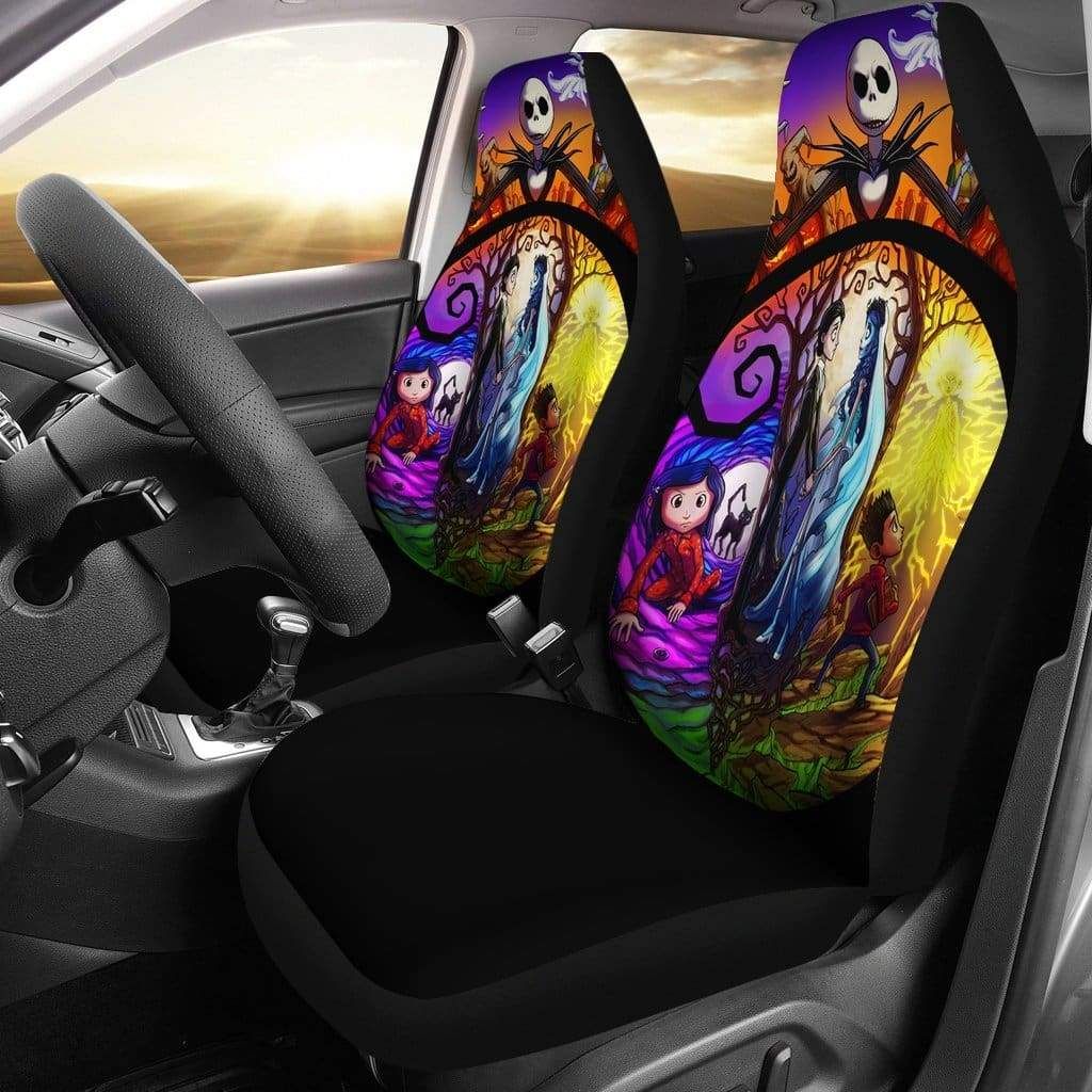 Nightmare Before Christmas Car Seat Covers 1 - Amazing Best Gift Idea