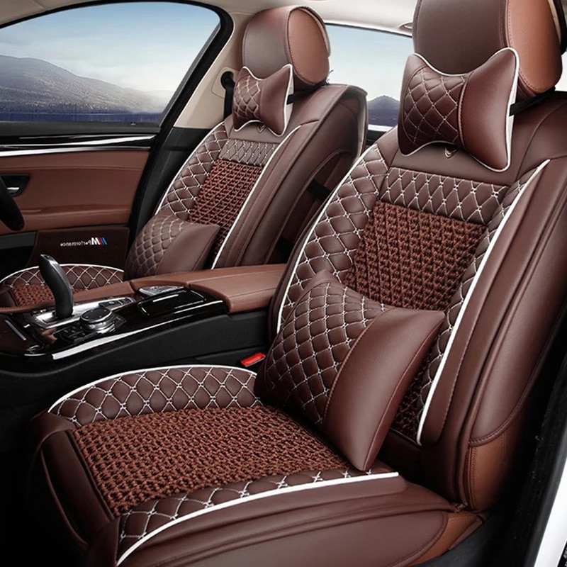 Leather car seat cover For Citroen C3 XR C4 Cactus C2 C3 C5 Aircross