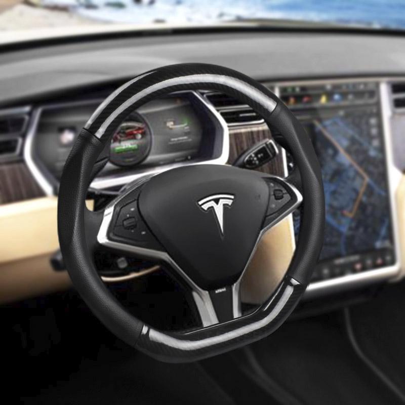 Steering Wheel Cover for Tesla Model S