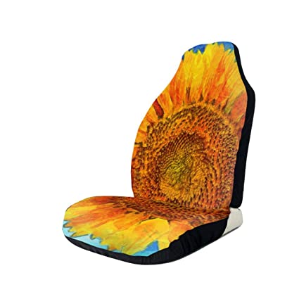 Amazon.com: Car Seat Covers, Vibrant Sunflower Car Seat Cover