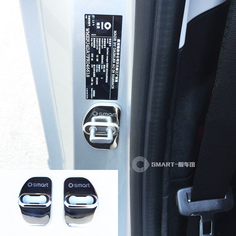 Car Styling Stainless Steel Door Lock Cover Car Accessories Auto Door