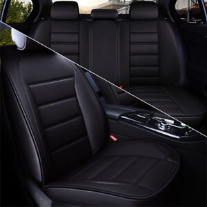 PU Leather Whole Surrounded Seat Covers Front And Rear Four Seasons
