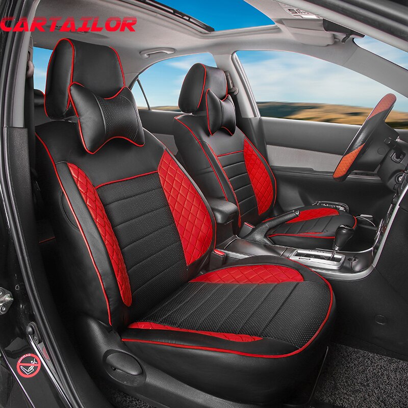 CARTAILOR Car Seat Protectin fit for Ford Mustang 2015 2016 2017 Car