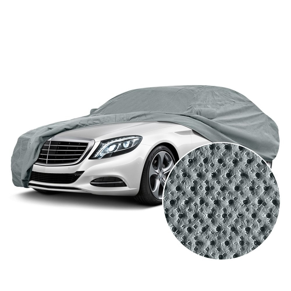 Gray Breathable Non-woven Fabric Full Car Cover Protect - Buy Car Cover